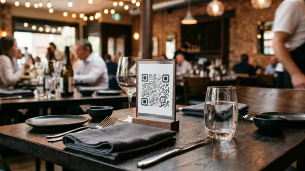 QR para menú de restaurante